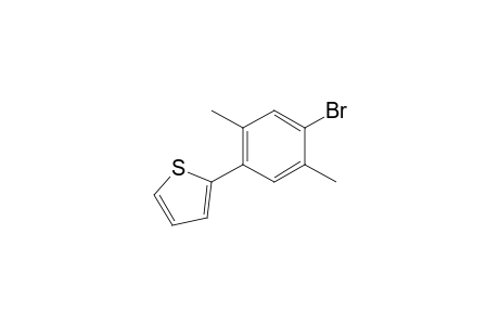 2-(4-bromo-2,5-dimethylphenyl)thiophene