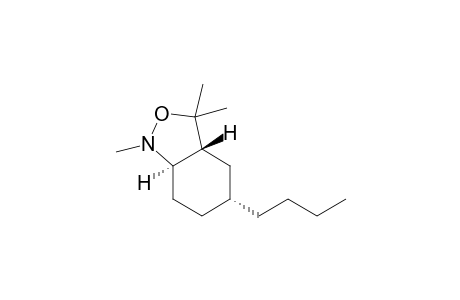 rac-(3aR,5R,7aR)-5-butyl-1,3,3-trimethyloctahydrobenzo[c]isoxazole