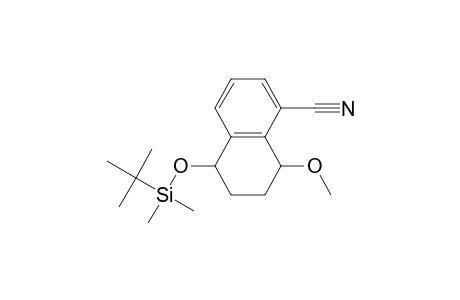 1-Methoxy-4-[(tert-butyldimethylsilyl)oxy]-8-cyanotetralin