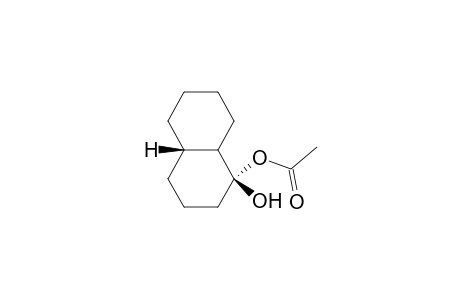 1-Acetoxy-cis-1-decalol