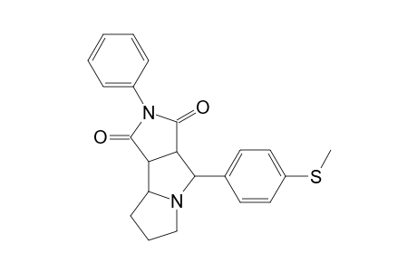Pyrrolo[3,4-a]pyrrolizine-1,3(2H,4H)-dione, hexahydro-4-[4-(methylthio)phenyl]-2-phenyl-