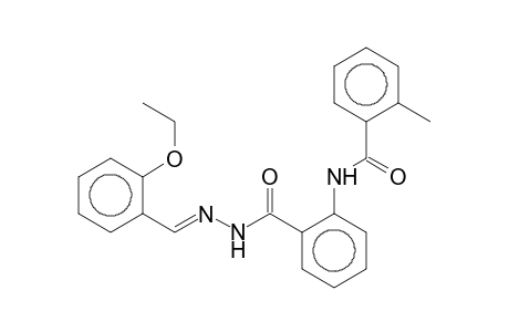 N-[2-(2-Ethoxybenzylidenecarbazoyl)phenyl]-o-toluamide
