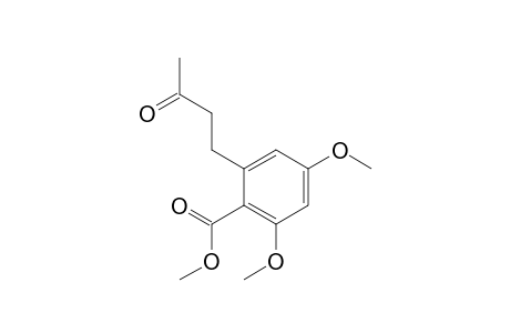 methyl 2,4-dimethoxy-6-(3-oxobutyl)benzoate