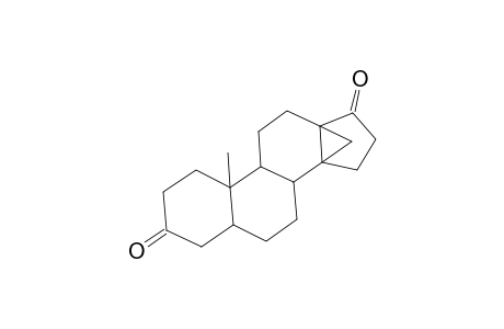14,18-Cyclo-5.alpha.,14.beta.-androstane-3,17-dione
