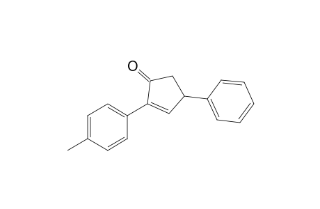 2-(4-Methylphenyl)-4-phenyl-2-cyclopenten-1-one