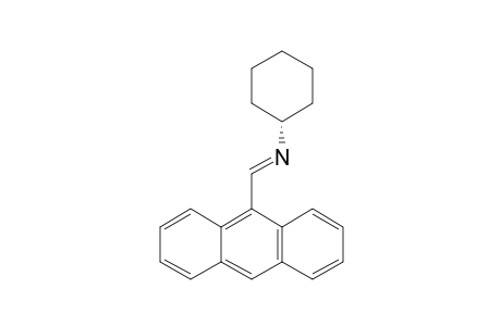 (E)-N-(ANTHRACEN-10-YL-METHYLENE)-CYCLOHEXANAMINE
