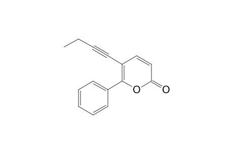 5-(1-Butynyl)-6-phenyl-2(2H)-pyranone
