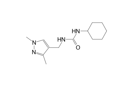 N-cyclohexyl-N'-[(1,3-dimethyl-1H-pyrazol-4-yl)methyl]urea