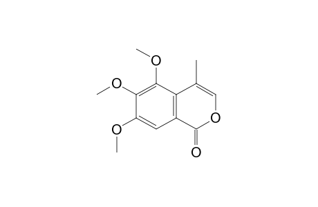 4-METHYL-5,6,7-TRIMETHOXYISOCOUMARIN