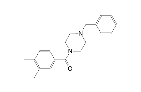 1-benzyl-4-(3,4-dimethylbenzoyl)piperazine