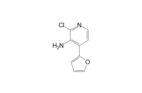2-Chloro-4-(2-furyl)pyridin-3-amine