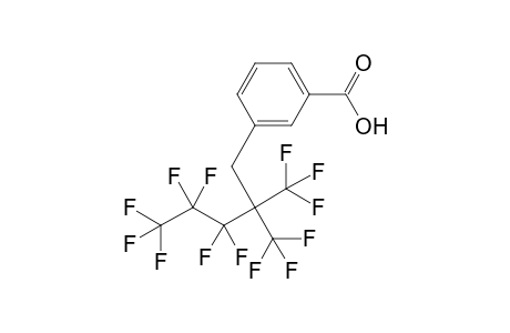 3-[3,3,4,4,5,5,5-heptafluoro-2,2-bis(trifluoromethyl)pentyl]benzoic acid