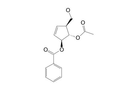 4-ACETYL-5-HYDROXYMETHYL-3-BENZOYLOXYCYCLOPENTENE