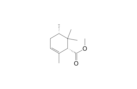 Methyl (1R,5S)-2,5,6,6-tetramethylcyclohex-2-ene-1-carboxylate