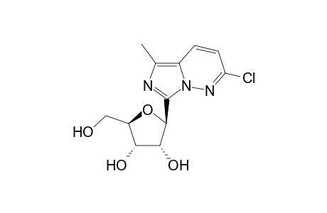 D-Ribitol, 1,4-anhydro-1-C-(2-chloro-5-methylimidazo[1,5-b]pyridazin-7-yl)-, (S)-