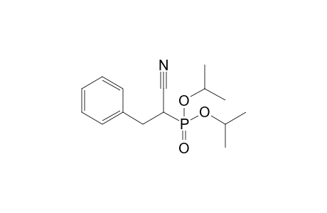 2-di(Propan-2-yloxy)phosphoryl-3-phenyl-propanenitrile