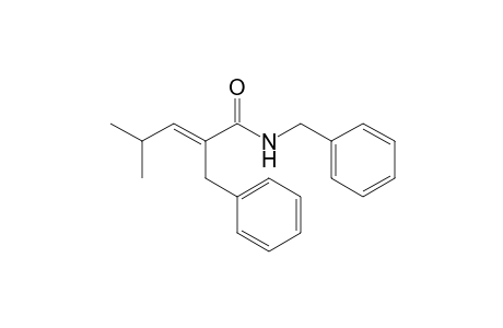 2,N-Dibenzyl-4-methyl-2-pentenamide
