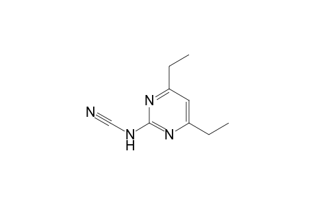 (4,6-diethyl-2-pyrimidinyl)cyanamide
