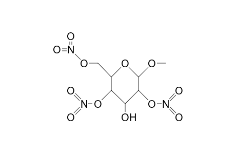 Methyl A-D-glucopyranoside 2,4,6-trinitrate