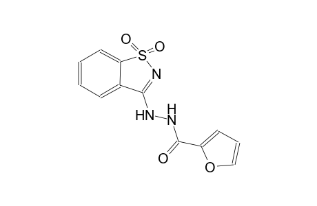 N'-(1,1-dioxido-1,2-benzisothiazol-3-yl)-2-furohydrazide
