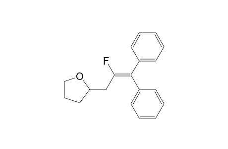 Furan, 2-(2-fluoro-3,3-diphenyl-2-propenyl)tetrahydro-