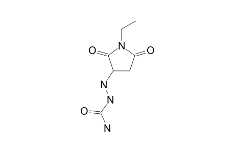 2-(1-ETHYL-2,5-DIOXO-PYRROLIDIN-3-YL)-HYDRAZINECARBOXAMIDE
