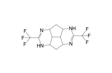 2,6-Bis-trifluoromethyl-1,3a,4,4a,5,7a,8,8a,8b,8c-decahydro-1,3,5,7-tetraaza-cyclopenta[def]fluorene