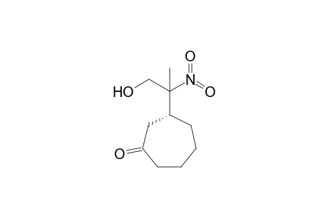 (3R)-3-(1-Hydroxy-2-nitro-2-propyl)cycloheptanone