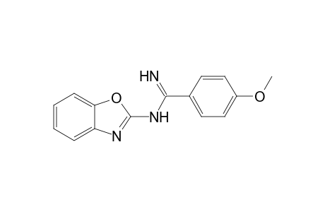 N-(Benzoxazol-2-yl)-4-methoxybenzamidine