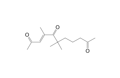 3-Undecene-2,5,10-trione, 4,6,6-trimethyl-