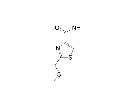 4-Thiazolecarboxamide, N-(1,1-dimethylethyl)-2-[(methylthio)methyl]-