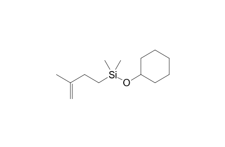 (Cyclohexyloxy)(dimethyl)(3-methyl-3-butenyl)silane