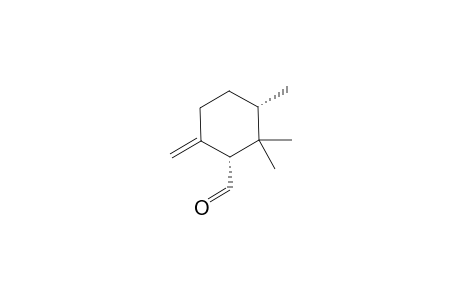 (+)-(1R,3S)-2,2,3-TRIMETHYL-6-METHYLIDENE-CYCLOHEXANE-1-CARBALDEHYDE