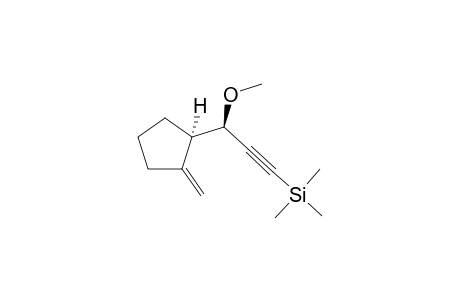 (2R,1'R)-3-Methoxy-3-(2'-methylidene-1'-cyclopentyl)-1-trimethylsilylpropyne