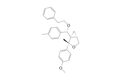 (1R,2R,5S)-2-(4-methoxyphenyl)-2-methyl-1-((S)-phenethoxy(p-tolyl)methyl)-3-oxabicyclo[3.1.0]hexane