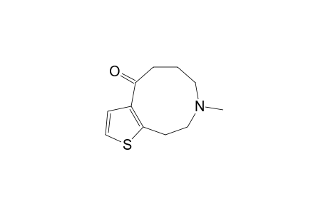 4H-Thieno[2,3-d]azonin-4-one, 5,6,7,8,9,10-hexahydro-8-methyl-