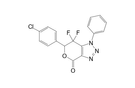7,7-Difluoro-6-(4-chlorophenyl)-1-phenyl-6,7-dihydro-1H-pyrano[3,4-d][1,2,3]triazole-4-one