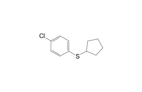 4-Chlorophenyl cyclopentyl sulfide