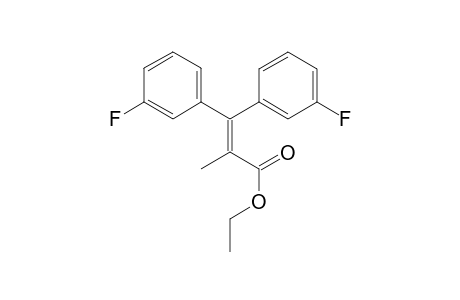 Ethyl 3,3-bis(3-fluorophenyl)-2-methylacrylate