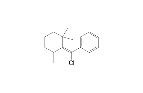 4-[(E)-alpha-Chlorobenzyliden]-3,5,5-trimethyl-1-cyclohexene