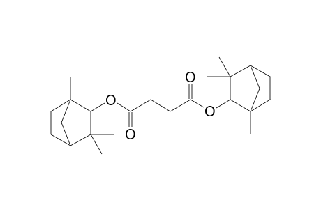Butanedioic acid, bis (1,3,3-trimethyl-bicyclo [2.2.1]hept-2-yl) ester