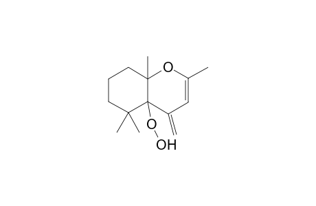 2,5,5,8a-Tetramethyl-4-methylene-6,7,8,8a-tetrahydro-4H,5H-chromen-4a-yl hydroperoxide