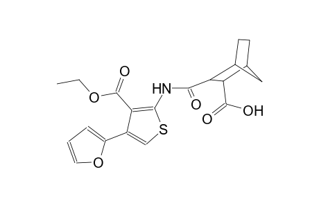 3-({[3-(ethoxycarbonyl)-4-(2-furyl)-2-thienyl]amino}carbonyl)bicyclo[2.2.1]heptane-2-carboxylic acid