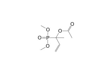 Dimethyl (1-acetoxy-1-methyl-2-propenyl]phosphonate