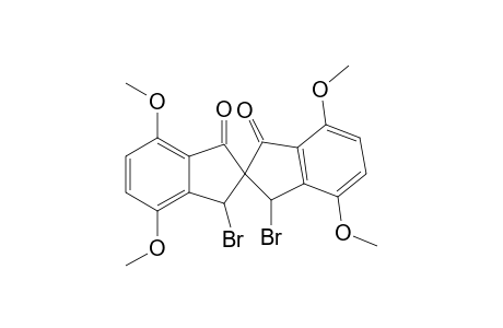 3,3'-Dibromo-2,2'-spirobiindan-4,4',7,7'-tetramethoxy-1,1'-dione