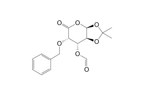 4-O-Benzyl-3-O-formyl-1,2-O-isopropylidenryl-D arabinopyranurono-5,1-lactone