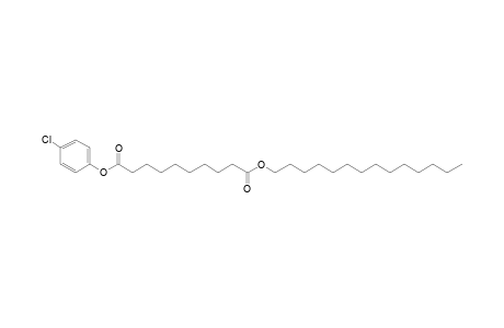 Sebacic acid, 4-chlorophenyl tetradecyl ester