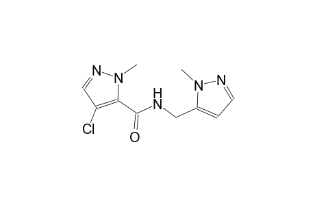 4-chloro-1-methyl-N-[(1-methyl-1H-pyrazol-5-yl)methyl]-1H-pyrazole-5-carboxamide