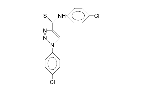 N,1-Bis(4-chloro-phenyl)-1,2,3-triazole-4-thiocarboxamide
