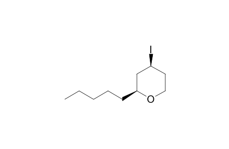 4-Iodo2-pentylltetrahydro-2H-pyran